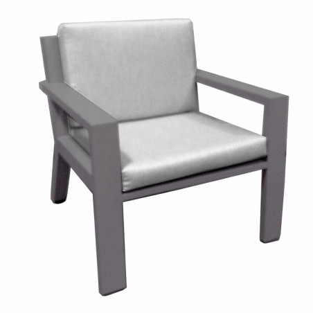 Fauteuil Low Dining VIKING Anthracite