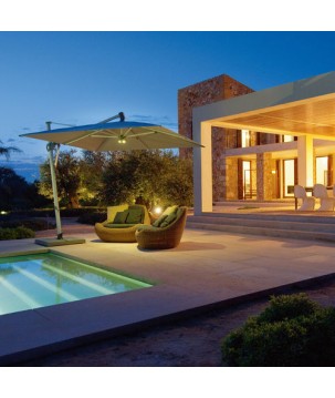 SOMBRANO S+ Ø350 cm toile cat 2