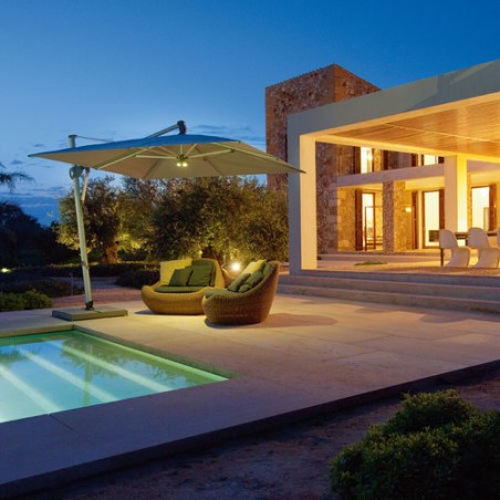 SOMBRANO S+ Ø400 cm toile cat 2