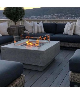 Table Brasero MANHATTAN - Set complet