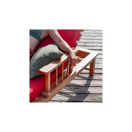 Accoudoir pour bain de soleil Riviera