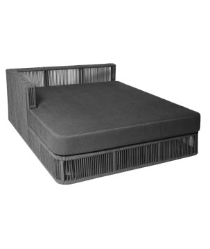 Chaise longue large droite LINCOLN