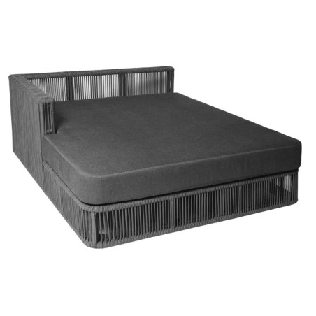 Chaise longue large droite LINCOLN