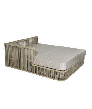 Chaise longue large droite LINCOLN