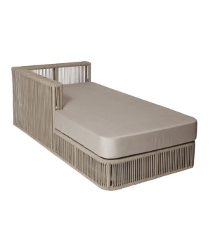 Chaise longue droite LINCOLN